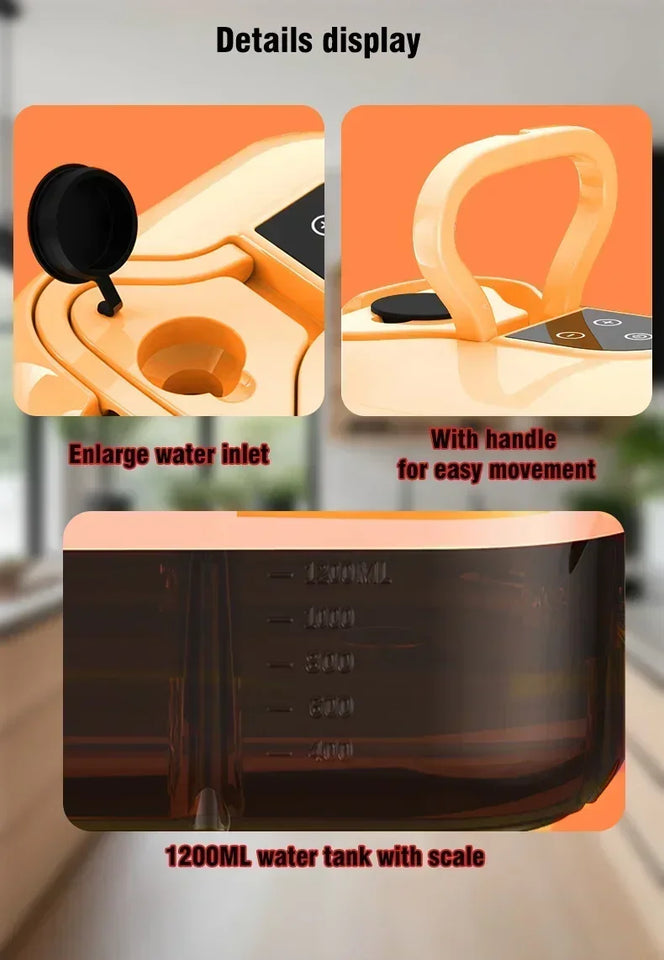 Portable Handheld Steam Cleaner Multifunctional High Presssure Steam Cleaning machine For Air Conditioner Kitchen Hood Car 220V