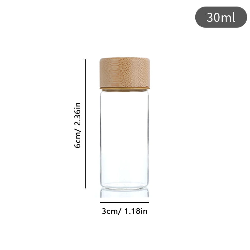 Coffeware Coffee Beans Storage Container Display Rack Tea Tube Bottle Glass With Breathable Lid Espresso Accessory Tool Barista