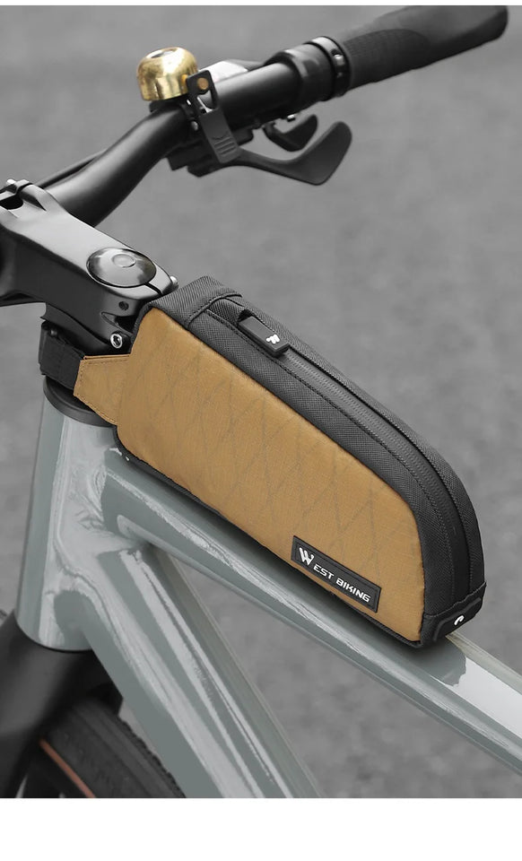 WEST BIKING Bike Bag Ultralight Top Front Tube Frame Triangle Bag Portable Water Repellent MTB Road Bicycle Bag Pannier