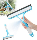 Simple Spray & Squeegee Glass Cleaner, 22x3cm. Streak-Free, for Home, Office, Easy to Use