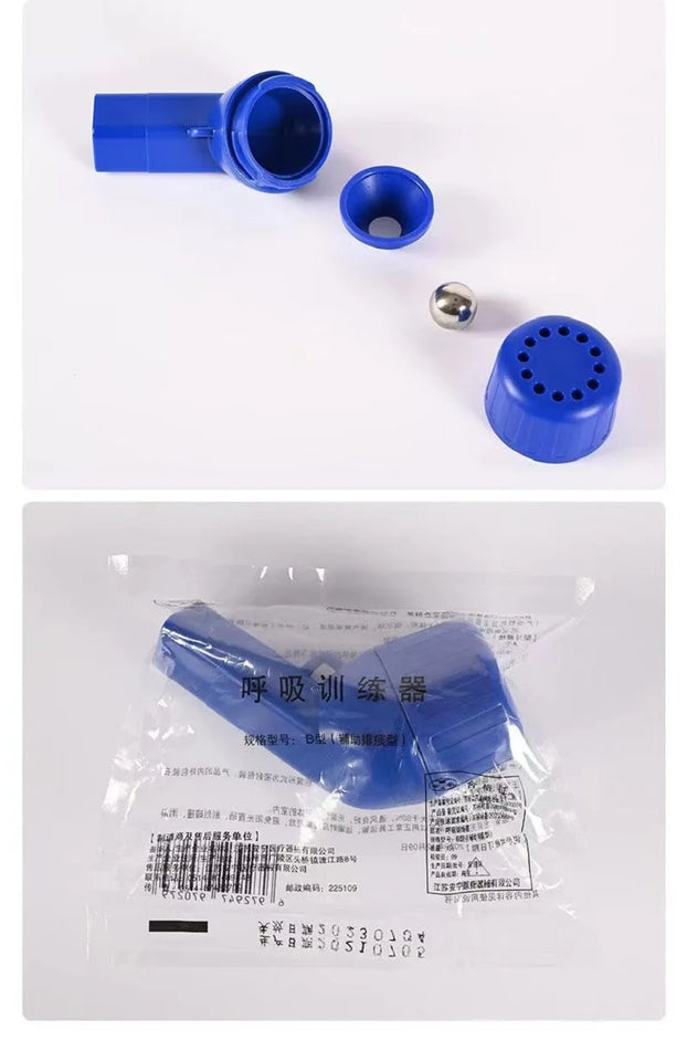 Mucus Clearance and Lung Expansion Device, Valve Mucus Removal Device, Breathing Exerciser Device for Better Breathing