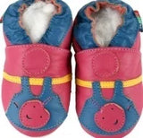 002Carozoo Girl Boy Shoes Soft Sheepskin Leather Shoes Skid-Proof Soft Soled Shoes Baby First Walkers Shoe Fit 0-24 Monther