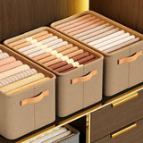 Wardrobe Organizer Box for Storage in The Closet Underwear Drawers Storage Bedroom Cabinet Socks Bra Storage Pants Organizer