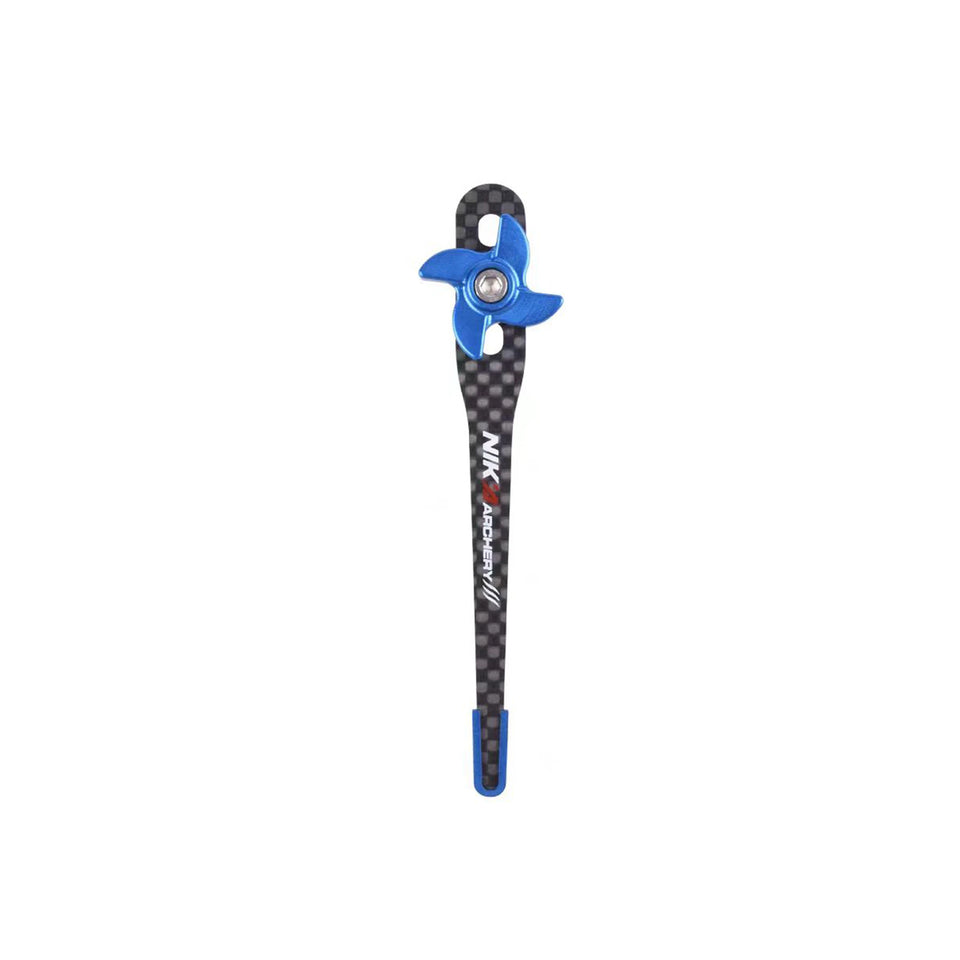 Archery Bow Clicker NIKA Adjustable Clicker Carbon Fiber Clicker Aluminum Alloy For Recurve Bow Arrow Hunting Shooting Accessori