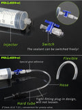 Cycling Bike Bicycle Tubeless Tyre Sealant Injector Injection and Syringe Schrader Presta Valve Core Removal Tool