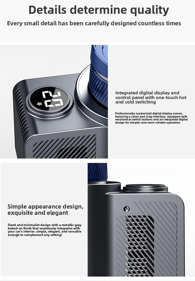 Coffee Cup Cold Brew Coffee Cup Car Hot and Cold Cup Coffee Rapid Cooling