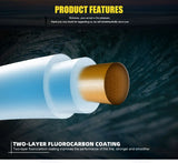 SeaKnight Brand T1II Fluorocarbon Coating Nylon Fishing Line 100M Leader Sinking Monofilament Smooth Carp Fishing Line