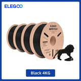 ELEGOO RAPID PLA+ Filament 1.75mm, 3D Printer Filament, Support 30-600mm/s Printing Speed, Compatible with Most FDM 3D Printers