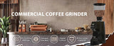 High Precise Modern Coffee Powder Grinder Machine 64mm Flat Burr Grinder Moledora De Cafe