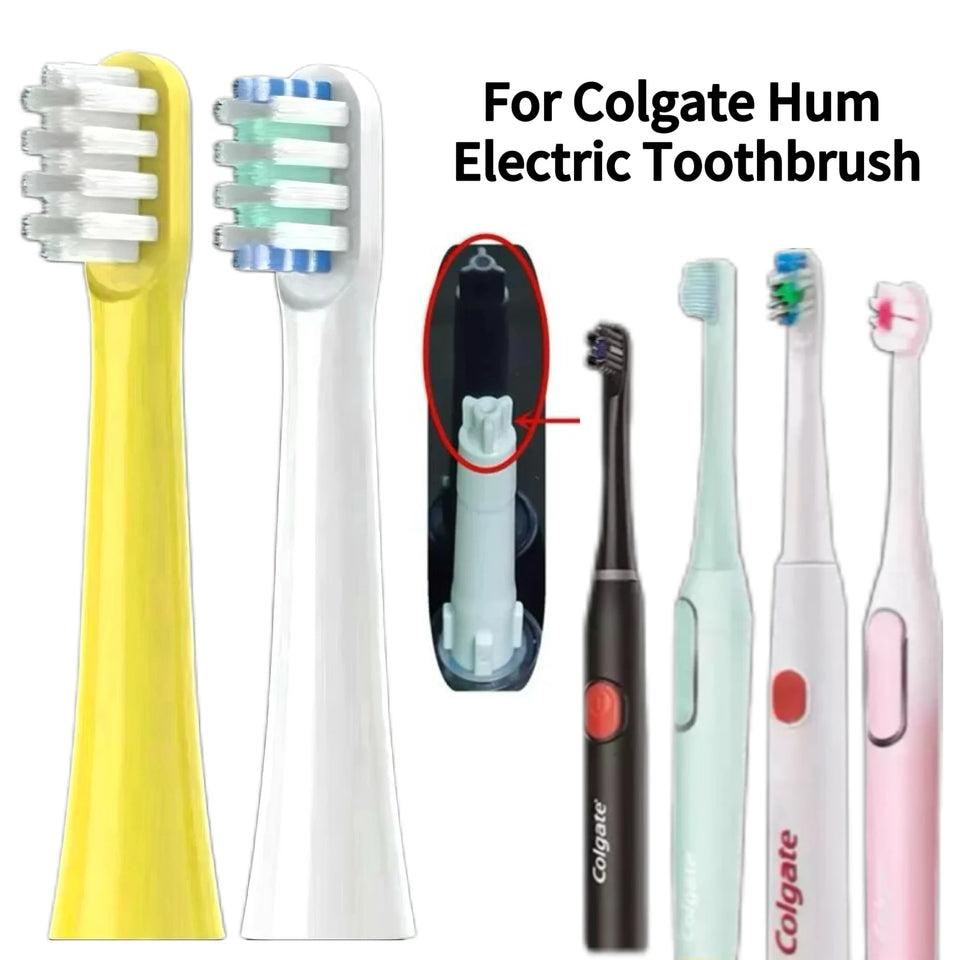 Replacement Toothbrush Heads for Colgate 360/B150/250R/E2/350/Omron Hum Connected Smart Battery Toothbrush Head Nozzle,4/8/16PCS