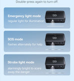 Baseus 4 In 1 Car Jump Starter with LED Lighting 600A Portable Car Battery Charger Power Bank Tire Inflator Pump Air Compressor