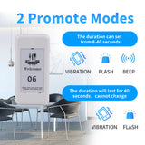 Wireless Restaurant Pager System Touch Panel Wireless Calling System Food Pager Guest Paging System for Coffee Shop Bar