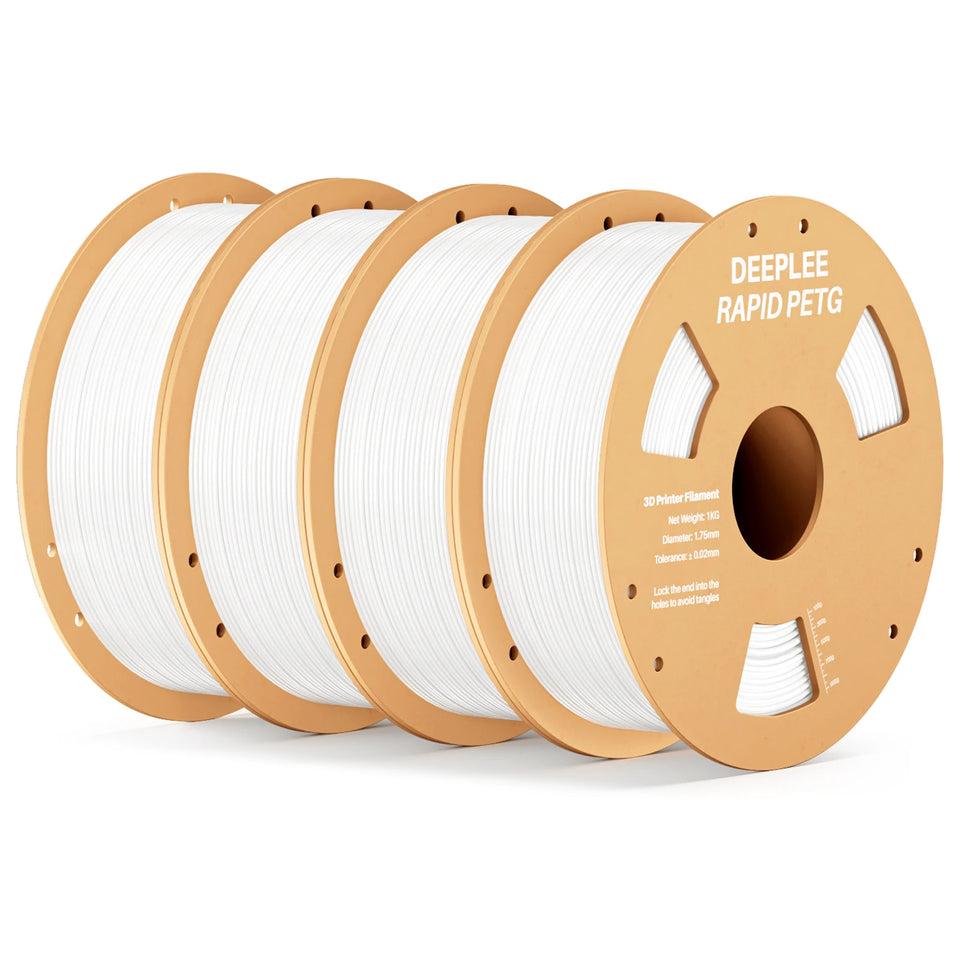 DEEPLEE Rapid PETG Filament 1.75mm 1KG 3d printing materials PETG Black Filament 1kg Fits for Most FDM 3D Printers DEEPLEE