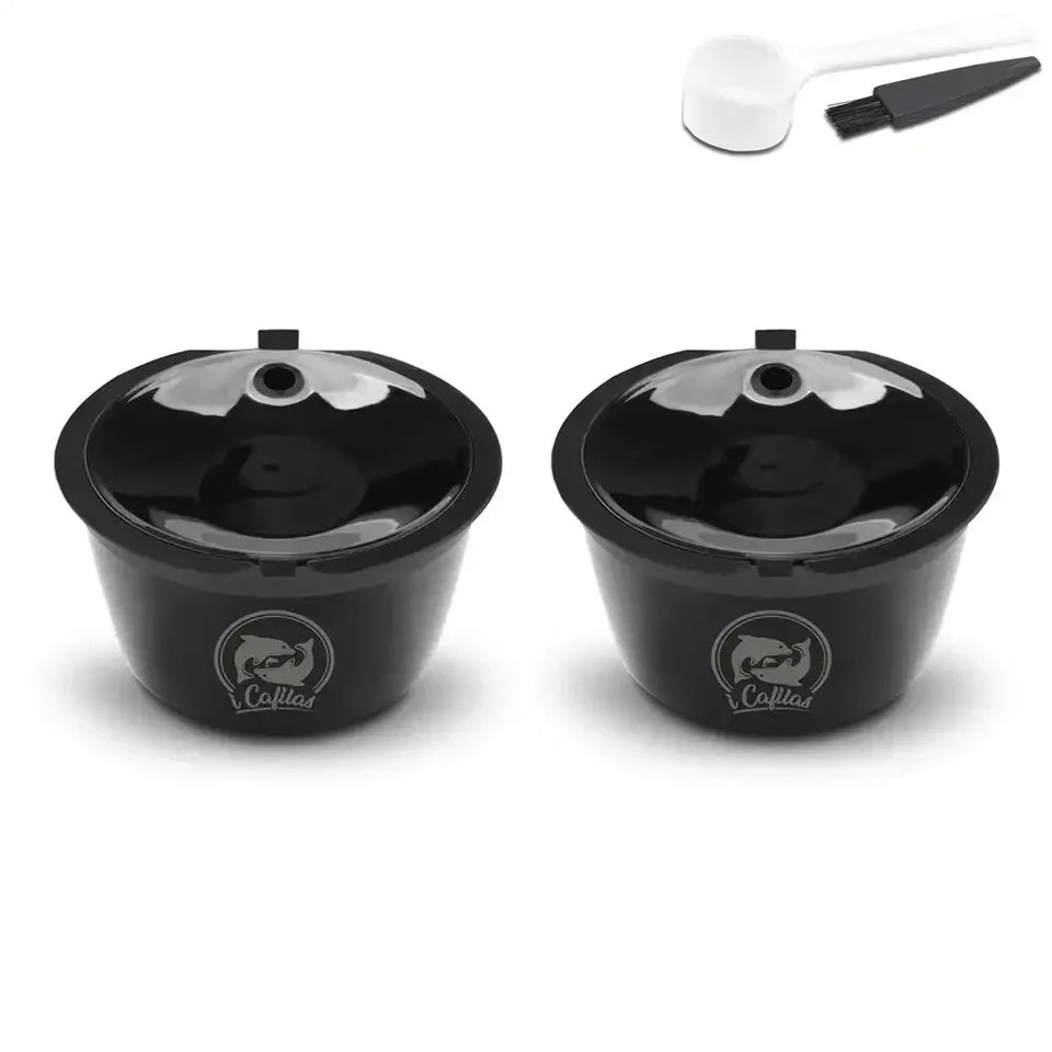 5.4*3.5CM Food Grade PP Reusable Coffee Capsule Pods For Dolce Gusto Refillable Filters Crema Espresso Capsules Cup Kitchen Tool