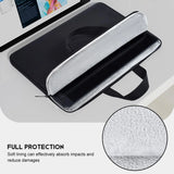 UPERFECT Laptop Sleeve Bag 22inch For Monitor Notebook Tablet With Large Capacity Durable Handle-Waterproof Accessory Storage