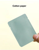 StoBag 200pcs Wholesale Cotton Paper White Packaging Bags Small Heat Sealing for Tea Coffee Powder Storage Pouches Portable