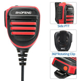 Baofeng BF-780 Dual PTT Remote Shoulder Walkie Talkie Speaker Microphone Mic For UV-5R BF-888S 5RH 21 PRO Quansheng UV-K5 UV-K6