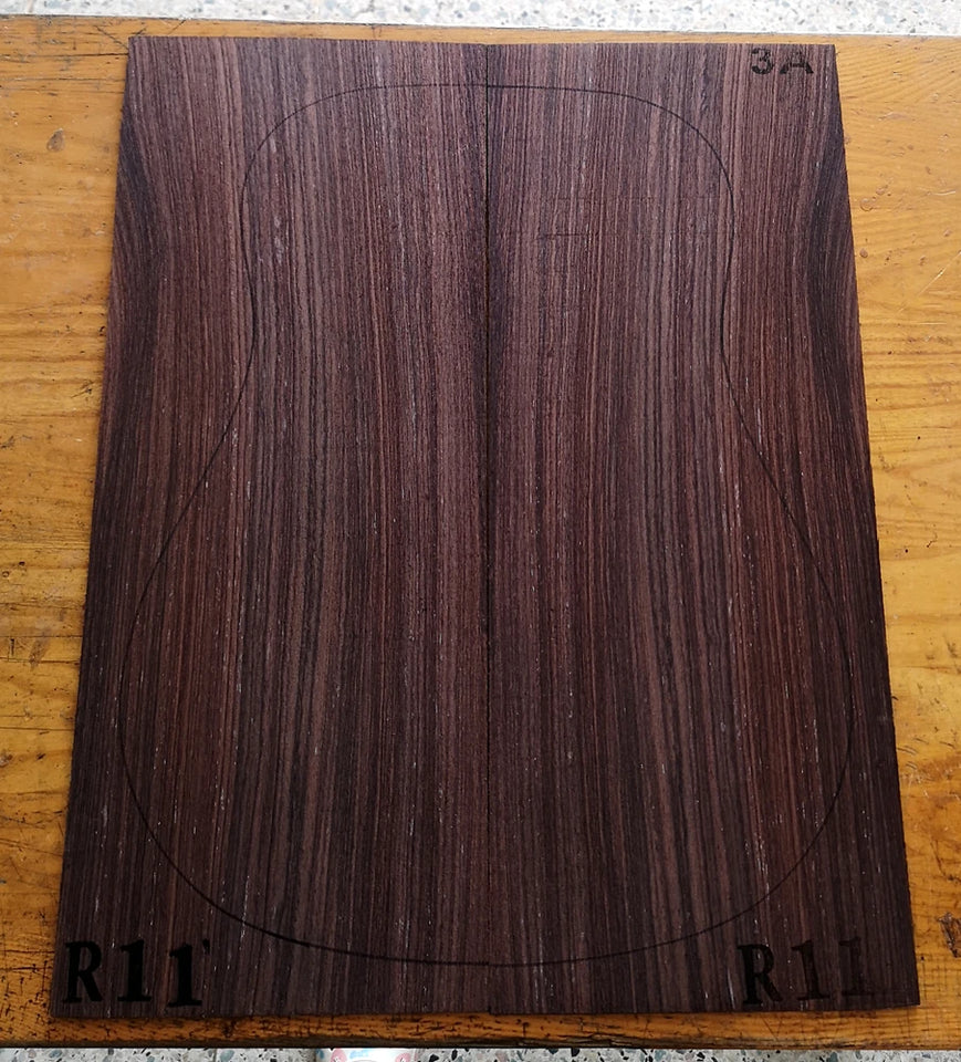 AAA Grade India Rose guitar back/side board All-Solid acoustic Guitar making material accessories Solid Woods Number selection