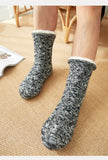 Thermal Socks Mens Winter warm Home Soft Male Cotton Thickened Plus Velvet Sleeping Anti Skid Grip Short Floor Slipper Sock
