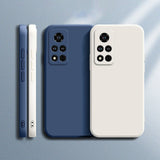 Luxury Original Phone Case for Xiaomi Mi 10T Pro Soft Square Liquid Silicone Camera Protection Covers Xiaomi Mi10T Pro Fundas