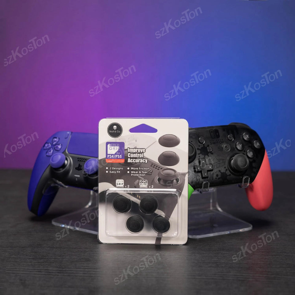 4PCS Joystick Cap for Switch 2 Pro Controller for PS5 PS4 Controller Thumb Grip Non-slip Button Cover Gamepad Gaming Accessories