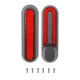 Wheel Cover Protect Shell For Xiaomi Electric Scooter Pro 2/1s/M365 Front Rear Safety Reflective Parts yellow reflector