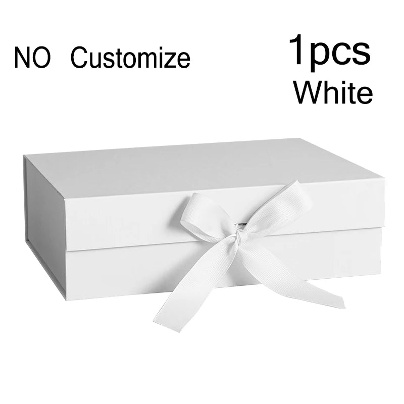 Cardboard Package Box Pink Black Carton Large Gift Box Personalized Logo Corrugated Box For Packaging Party Box With Ribbon