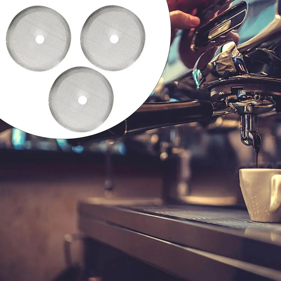 3Pcs Reusable Coffee Press Filters French Press Replacement Filters Mesh 350/800/1000ml Coffeeware Accessories