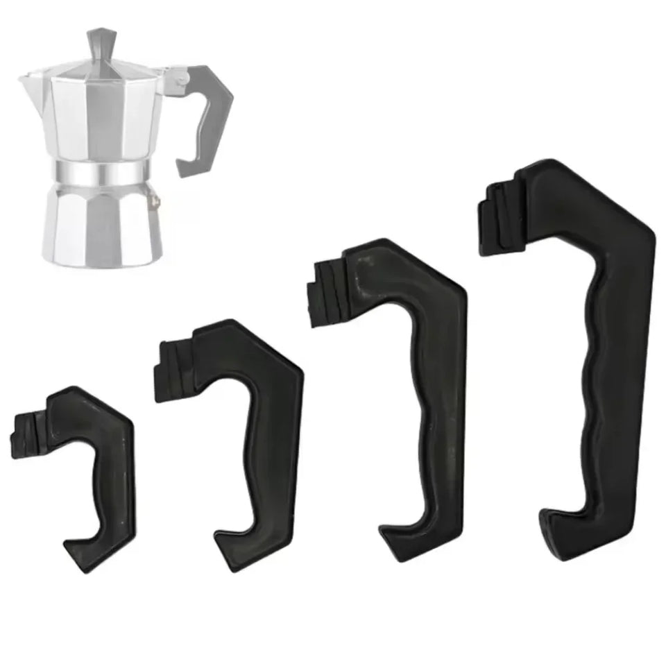 1Pc Coffee Pot Handle For Coffee Espresso Moka Stove Pot Replacement Parts 1 3 6 9 12 Cups Coffee Accessories Coffeeware