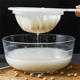3Pcs Kitchen Ultra-Fine Nylon Mesh Strainer Soybean Milk Yogurt Juice Filter Reusable Tea Coffee Residue Filter Kitchen Fine Net