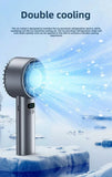 2025 New Cooling Handheld Fan with Ice Pack and Silent Operation100 Portable High-Speed Fan USB Mini Fan