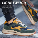 Lightweight Work Shoes Men Women Work Sneakers Boots Puncture-Proof Indestructible Shoes Breathable Steel Toe Safety Shoes Men