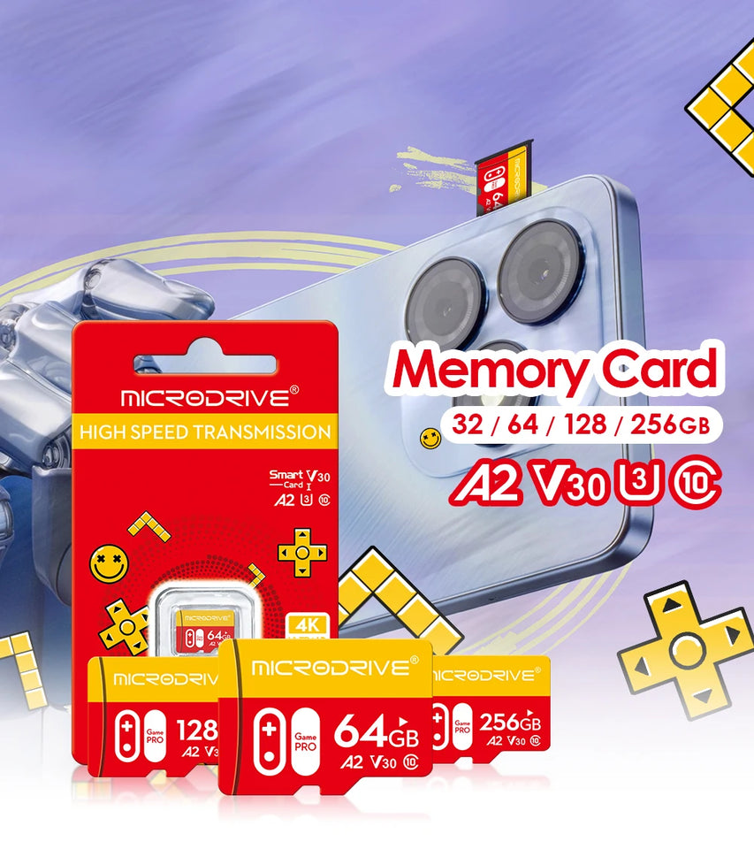 Memory Card 64GB 32GB 16GB 8GB 128GB 256GB 512GB TF Flash Card High Speed Class 10 UHS-I Transflash Memory Card free shipping