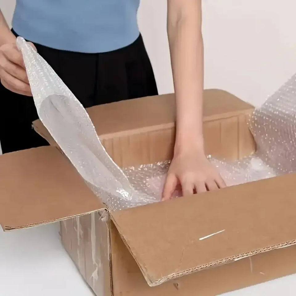 Shockproof Foam Packaging Vibration Protection Double Layer Packaging Bubble Film Padding Transparent Foam Protection