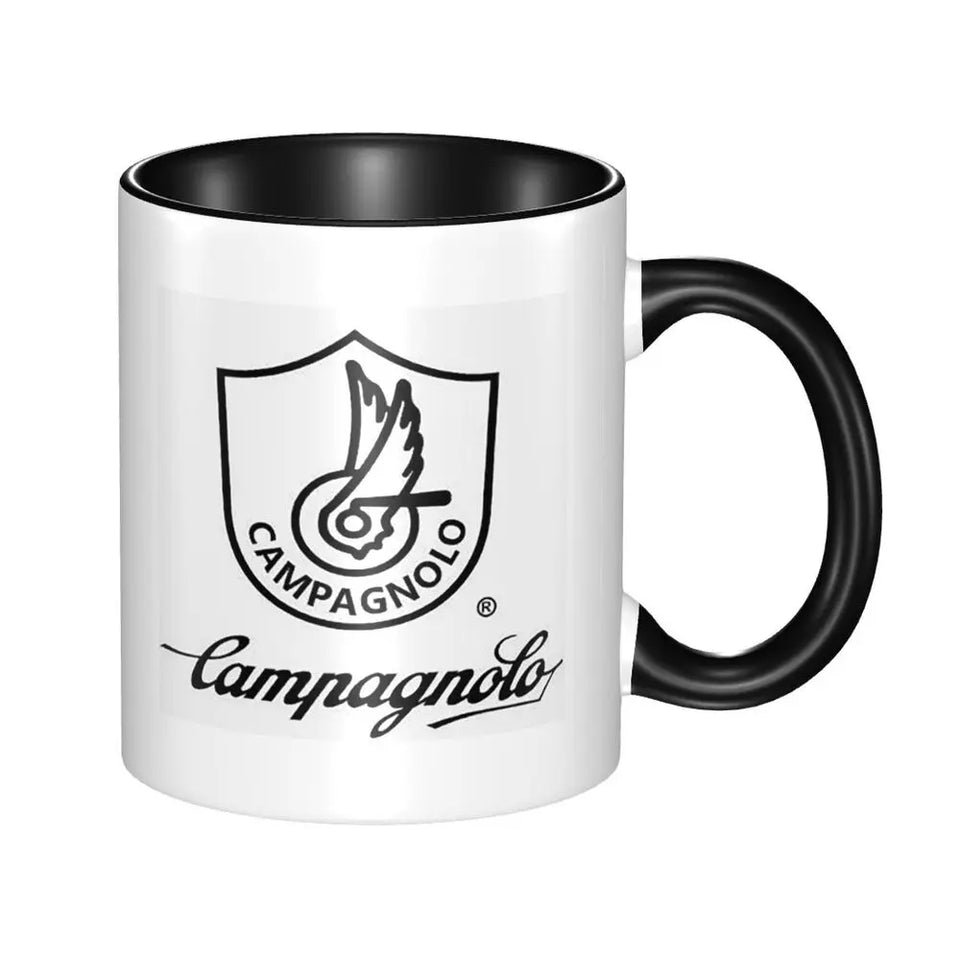 Campagnolo Vintage Italian Cycling Tour Mug Funny Ceramic Coffee Cups Tea Mugs Milk Cup Drinkware Gifts for Friends