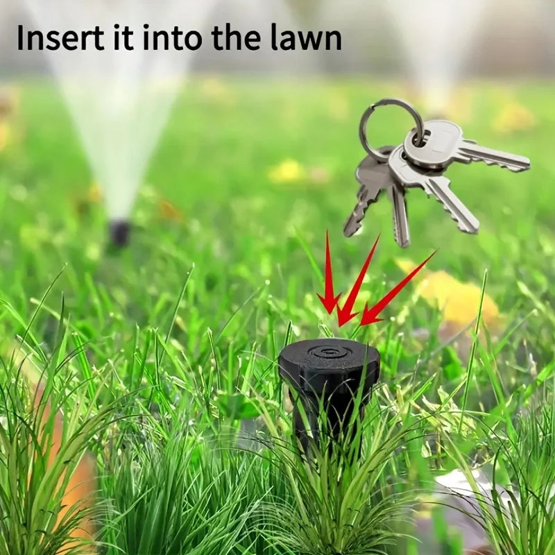 Realistic Underground Watering Can Garden Key Hider Durable Plastic Key Safe for Outdoor Garden Security No Battery Needed