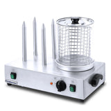 Popular Stainless Steel Electric Commercial Food Hog Dog Steamer Machine of Catering Equipment
