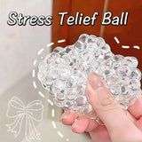 Squishy Balls Ice Beads Stress Relief Toy Super Soft Mochi Fidget Toy with Slow Rebound Texture for Adult Anxiety Relaxation