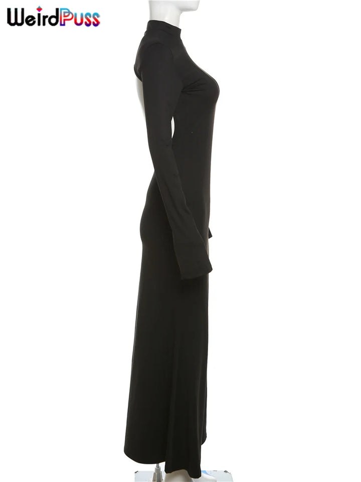 Weird Puss Backless Skinny Women Dress Skinny Stretchy Slim Bag Hip Bodycon Ladies Fashion Party Event Prom Mermaid Vestidos