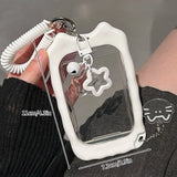 Idol Photocard Holder Photo Album pc holder kpop Protector Sleeves Keychain for Bag Poka Supplies Photo Decoration Cardholder