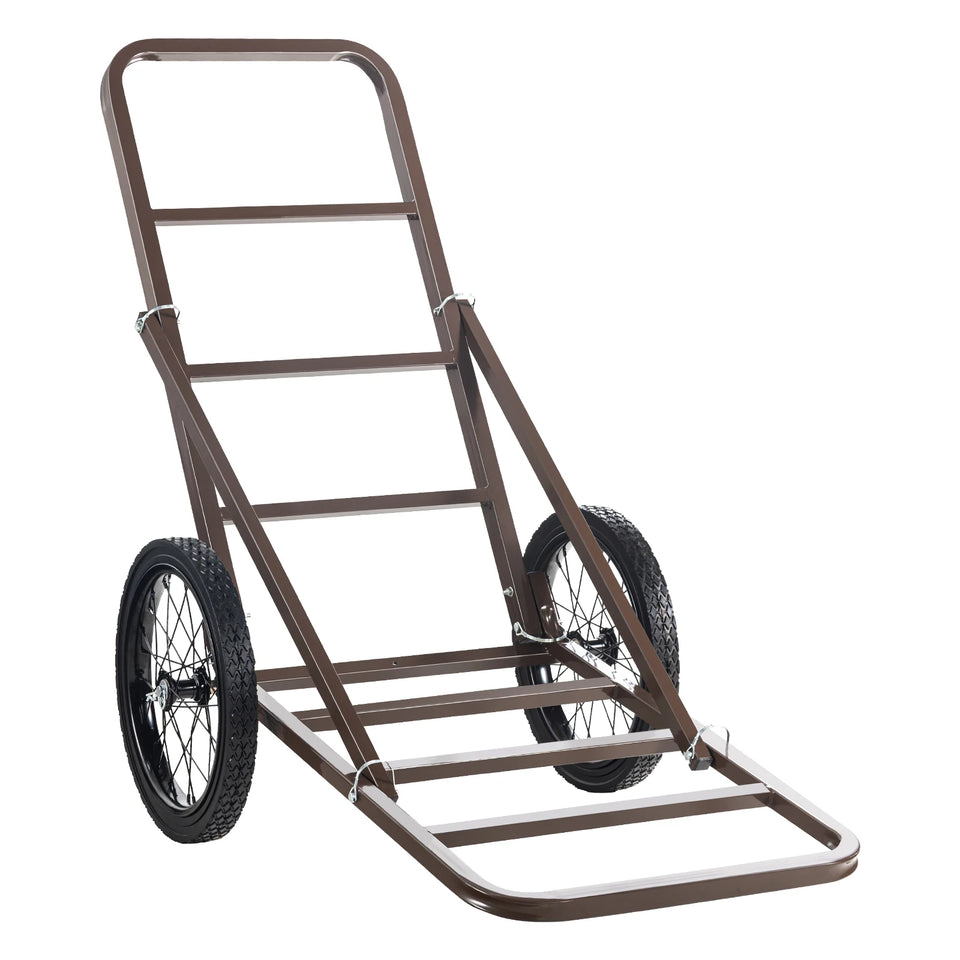 SucceBuy Deer Cart 300 LBS Capacity Folding Game Cart HeavyDuty Game Cart Accessories Utility Gear Dolly for Hunting Fishing