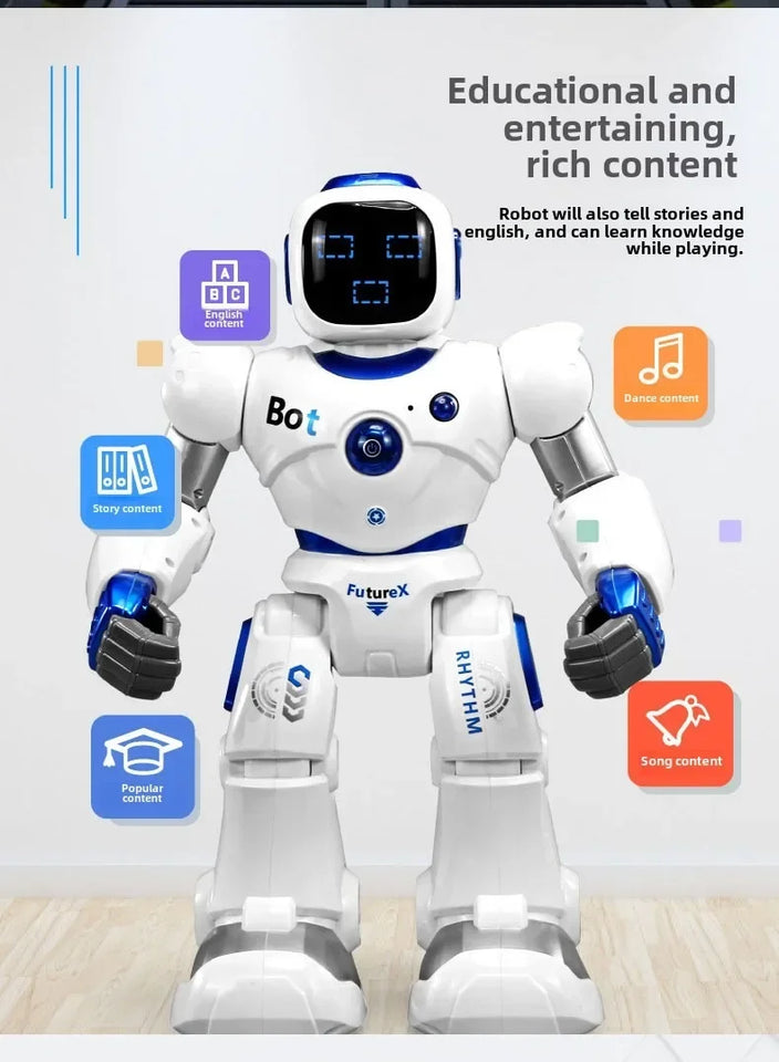 AI Coding Robot for Kids 3-6 | Voice Control & Dance Programming STEM | Educational Gift with Remote Learning Games
