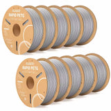 ELEGOO Rapid PETG Filament 1.75mm 1KG,High Speed 30-600mm/s 3D Printer Filament 1kg Fits for Most FDM 3D Printers