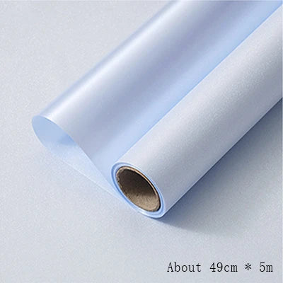 Korean Packaging Film for Flowers, Premium Waterproof Floral Wrapping Paper, Flower Shop Flower Packaging Materials