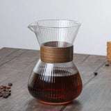 Hand Brewed Glass Coffee Sharing Pot Barista Tools Household Filter Coffee Pot Set Coffeeware Teaware Coffe Accessories