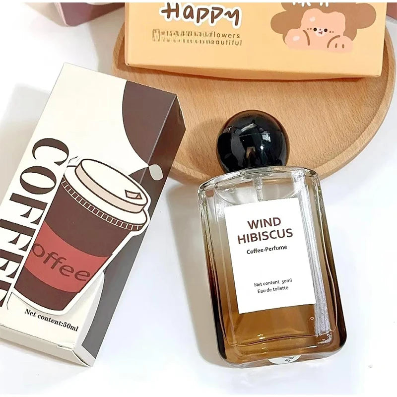 Black Coffee Musk Vanilla Perfume Spray,Amber Rose Floral Gourmand Fragrance Women Scent,Warm Fresh Eau De Parfum,Long Lasting