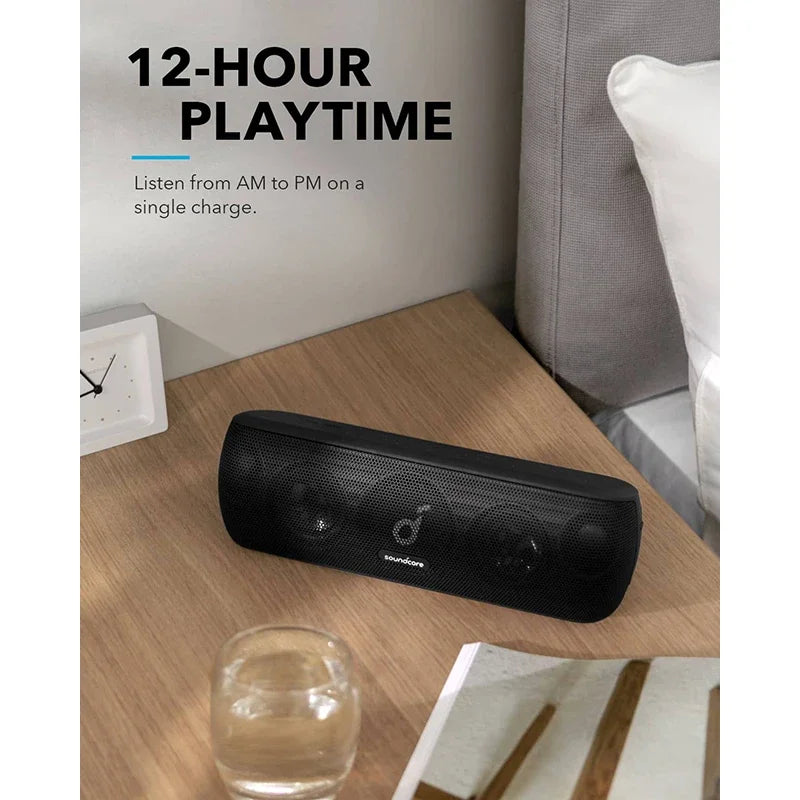 Original Soundcore Motion+ Bluetooth Speaker with Hi-Res 30W Audio Bluetooth Speakers Portable Speaker Sound Box