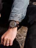 Fashion Roma Dial Men Business Watches Casual Leather Strap Male's Analog Quartz Wristwatch Reloj Hombre（Without Box）