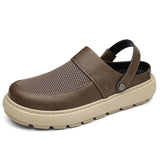 Summer Sandals Men's Outdoor Beach Anti-slip Breathable Slippers Men's Beach Comfortable Soft-soled Casual Men Shoes