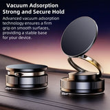 Vacuum Magnetic Phone Holder Adjustable Suction Phone Mount 2025 Upgraded Phone Stand for All Smartphones & Vehicles/Gym/Mirror